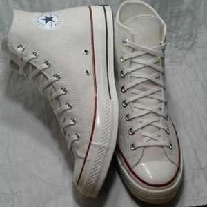CONVERSE hi top ctas 70s new white sz 12 Men's